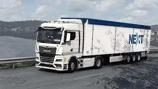 MAN TG3 18.470 | POV driving in Nordic | ETS2 1.57 | MOZA R5