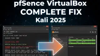 pfSense VirtualBox NIGHTMARE - Here's How I Fixed It (Kali Linux 2025)