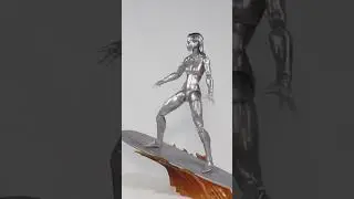 Silver Surfer Marvel Legends Figure!