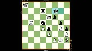 Halogen beats  Stockfish 18😱 #chesspuzzle #chess