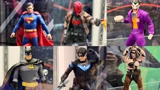 New Mezco Toyz  Superman Movie, Red Hood & more action figures on display at Sdcc 2025