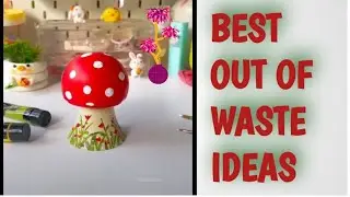 Best out of waste ideas | Reuse of electric bulb ideas | easy craft ideas #recycling