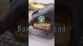 Starbucks Banana Bread 🍞 #starbucks #bananabread #thefoodxp