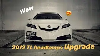 Acura TL Sh-awd 2010 года выпуска получила модернизированные фары TL 2012 года выпуска