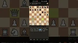 nice 14 move win...not much chess recently.. try something different..#chess #pathtogm