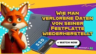So stellen Sie verlorene Daten von Ihrer Festplatte wieder her 2025 #Festplattenwiederherstellung