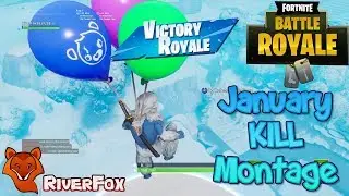 Fortnite Battle Royale - January Kill Montage - Best Kills and Victory Royale