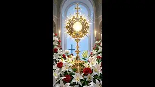 Five Minutes with Jesus in the Blessed Sacrament When You Know You Are Being Made New 🌱✝️