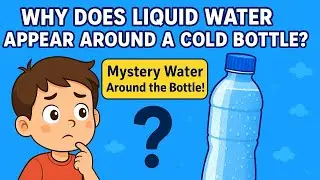 &ldquo;Why Does a Cold Bottle Get Wet? 🧊💧| Easy Science for Kids&rdquo;