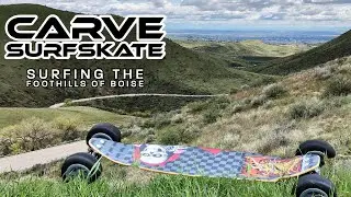 Retro skateboard surf skate review! Was the CarveBoard too dangerous or just ahead of it's time?