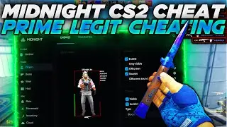 CHEATING in PRIME with MIDNIGHT (CS2 Legit Cheating | Part 7)