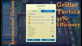 Automachef Tips & Tricks - Griller Tactics 91% Efficiency