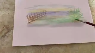 Freehand Landscape Painting 🎨🖌️