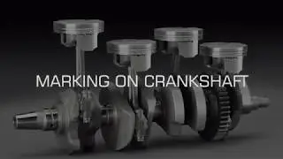 Lasit Automotive - Marking on crankshaft - Marcare laser pe arbore cotit