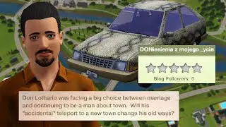 W The Sims 3 też jest Don Lotario! (i nie wiedzie mu się dobrze)