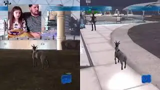 SplatPack play Goat simulator #Live #Gamingfamily #Gaming #Livestream #Ps4 #Familyfun #Kids
