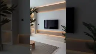 Modern Living Room TV Setup
