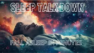 Sleep Hypnosis [STRONG] Detachment from Overthinking - Stop Racing thoughts FALL ASLEEP FAST