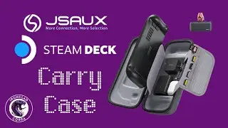 JSAUX Steam Deck Upgraded Carrying Case/Bag (Steam Deck Accessories)