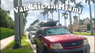 Van Life In Miami / SUV Life Day In My Life