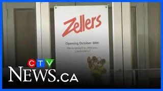 Zellers opening in Londonderry mall in Edmonton Oct. 30