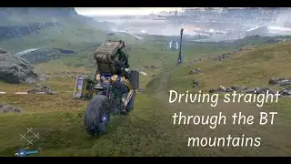 Death Stranding - Delivery to Lake Knot City (4K/HDR)