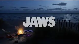 Jaws | Amity Island Beach | Sleep Ambience - 8 Hours
