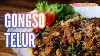 Masak Enak Gongso Telur khas Semarang Alternatif Telur Dadar