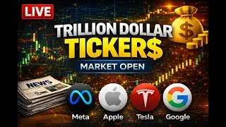 LIVE STREAM | Trillion Dollar Tickers &mdash; Pre-Market Levels, Opening Bell, Market News & Motivation
