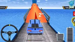 Mega Ramp Car Racing 3D | Impossible Car Stunts Simulator 2023 - Android GamePlay #7