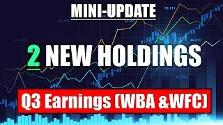 Stocks I've Bought (Mini Update) - Q3 Earnings (WBA&WFC)