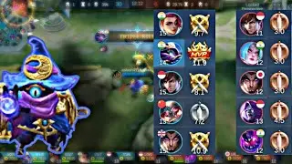 BEST CYCLOPS GAME PLAY || ENEMY ALL BRONZE || NEW BUILD = MVP || #mlbb #cyclopsgame #cyclopsmlbb