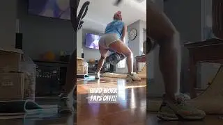 2024 got me focus!💪🏾 #shorts #latina #motivation #youtubeshorts #homeworkout #fitness #muscle