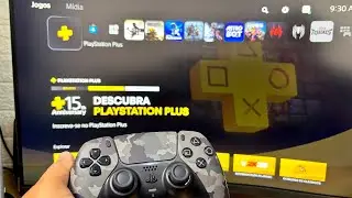 PlayStation Plus assinatura no PS5 PlayStation 5 Slim. Essencial/Extra/Deluxe