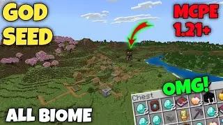 Best Minecraft 1.21.113 Seed EVER! | God Seed with All Biomes (Bedrock & Pocket Edition)