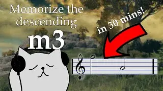 calm minor 3rd intervals for your ears (descending)