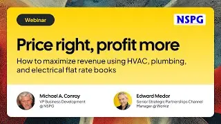 Price right, profit more: maximize revenue with flat rate pricing for HVAC, plumbing & electrical