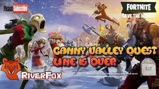 Fortnite Save The World - Last Canny Valley Quest Line Mission