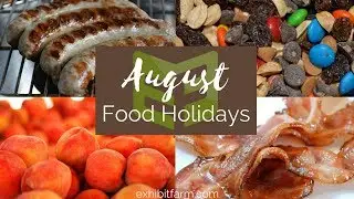 August Food Holidays: National Peach Month and More