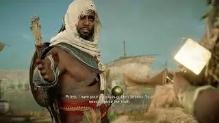Assassin's Creed: Origins - Sobek's Gold: Give The Gold Sobek To High Priest 