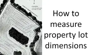 How to measure property lot dimensions more accurately
