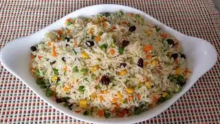 ARROZ A GREGA FÁCIL E DELICIOSO | COMO FAZER ARROZ A GREGA | ARROZ A GREGA | ARROZ SOLTINHO