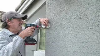 Как установить кронштейн для флагштока на оштукатуренную стену. Часть 2