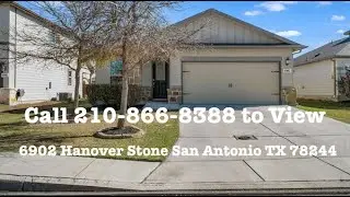 6902 Hanover Stone San Antonio TX 78244 | Single-Story Home Tour | 210-866-8388