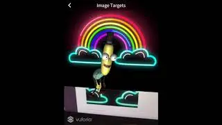 Slack AR Message - rainbow