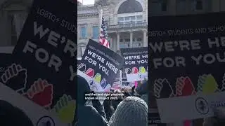 Thousands protest Trump policies across the U.S.