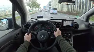 2024 Mercedes-Benz T 180 (1.3 | 131hp) - POV Drive