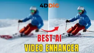 How to Get Better Quality Videos? 🎥 | 4DDiG AI Video Enhancer Guide✨