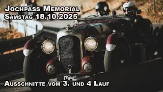 JochpassMemorial | Samstag 18.10.2025 | Ausschnitte 3. & 4. Lauf