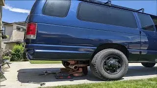 +5-inches rear ground clearance on Econoline/E-series using junkyard parts